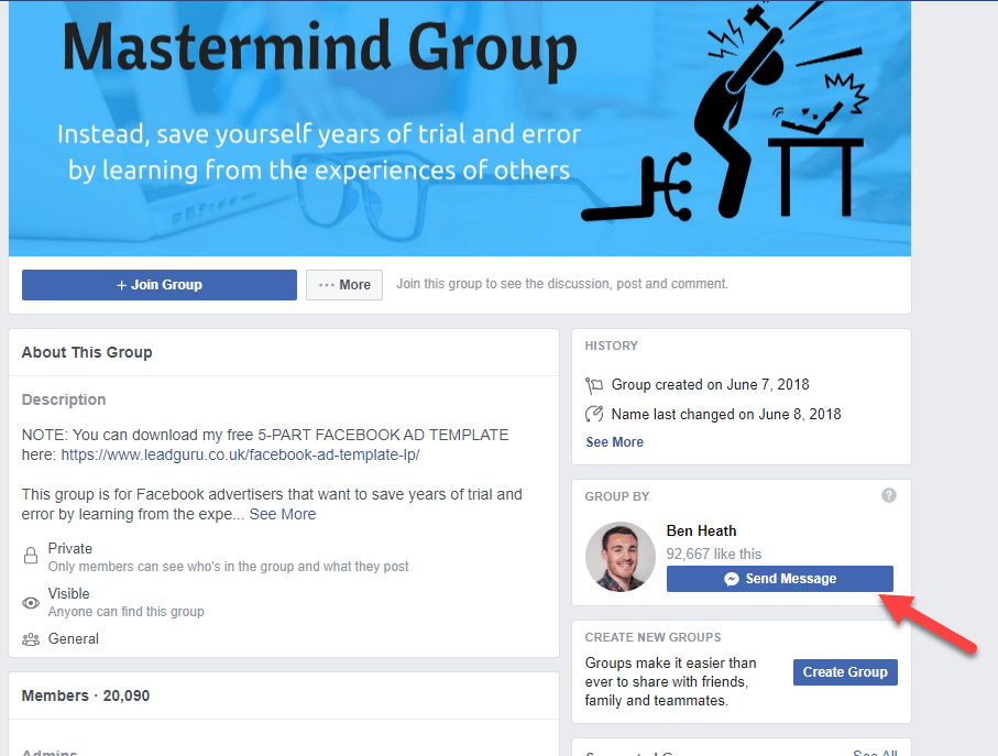facebook ads mastermind group