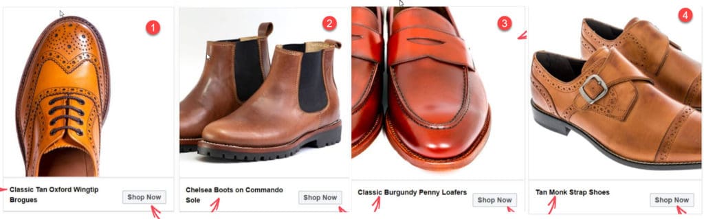 Facebook ad images for ecommerce
