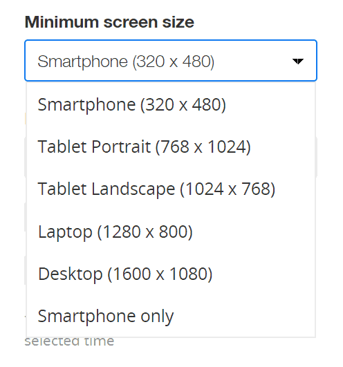 Zotabox Display Options Screen Size