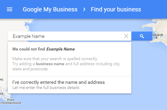 business on google maps