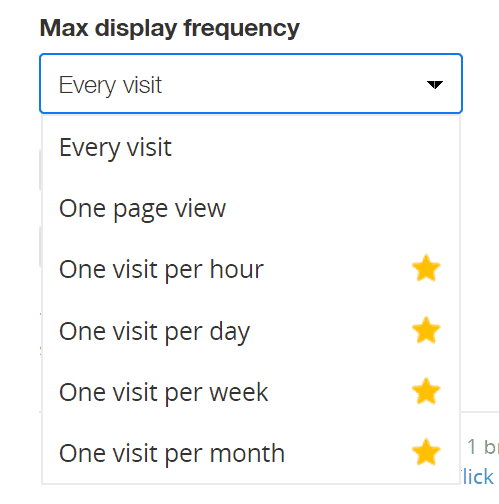 Zotabox Max Display Frequency Options